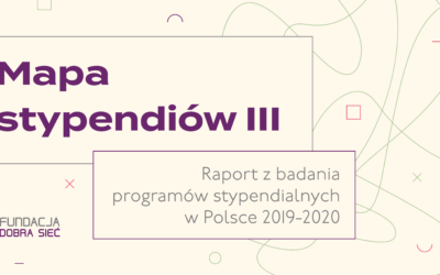 Kto wspiera rozwój młodych ludzi w Polsce? Ukazała się “Mapa stypendiów III” – największy raport z badania programów stypendialnych