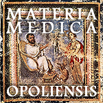 Materia Medica Opoliensis kwadracik graficzka Materia Medica Opoliensis